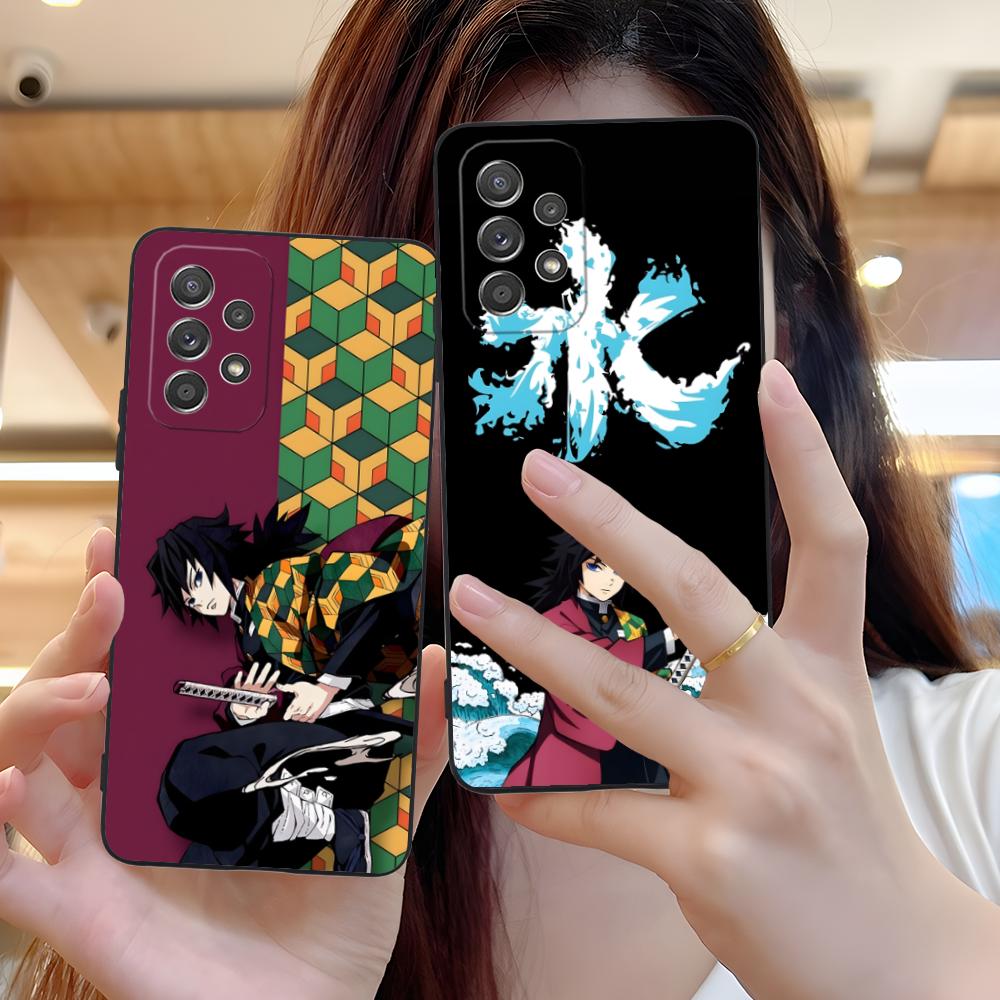 Samsung Galaxy A55 - Casing Ponsel Demon Slayer Giyu Tomioka
