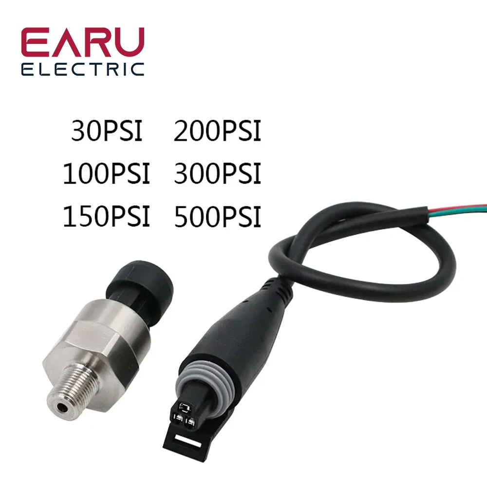 Hydration Sensor Skin - Sensor Tekanan DC 5V 1/8NPT Transduser