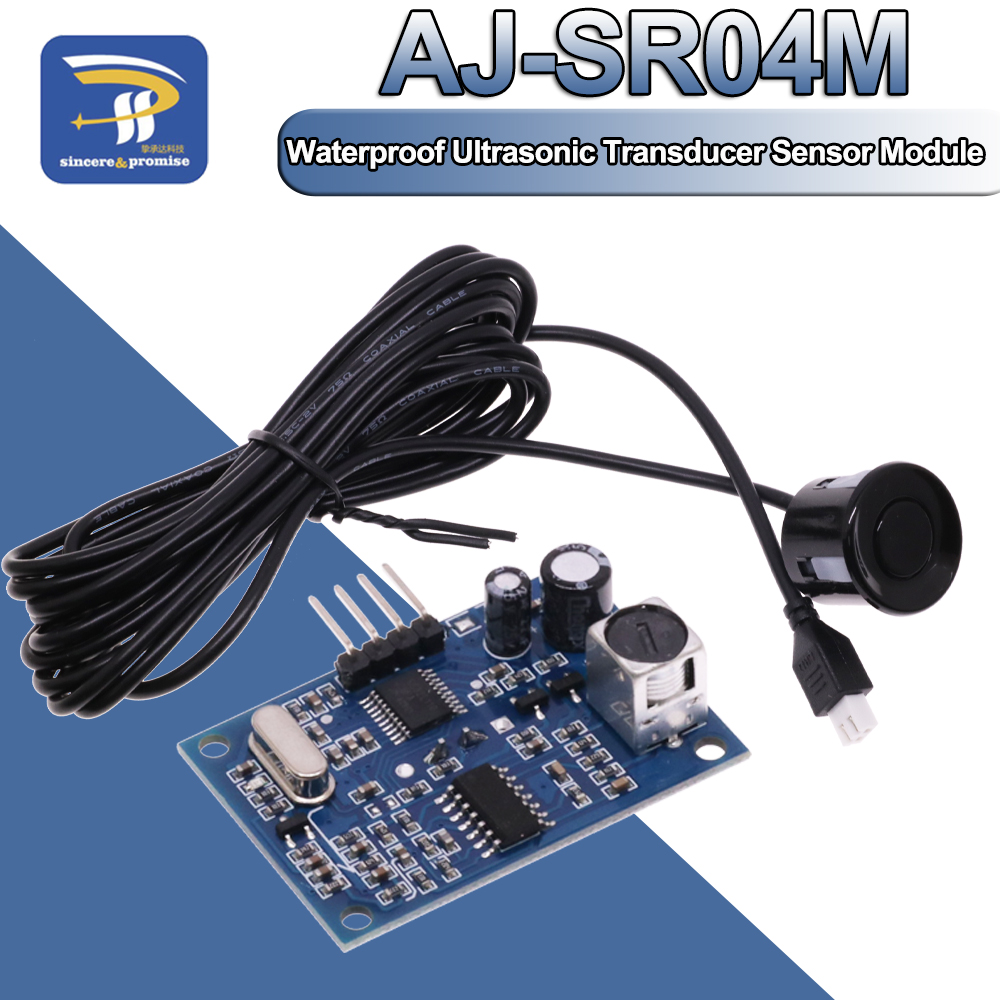 Hydration Sensor Skin - Modul ultrasonik antiair JSN-SR04T / AJ-SR04M