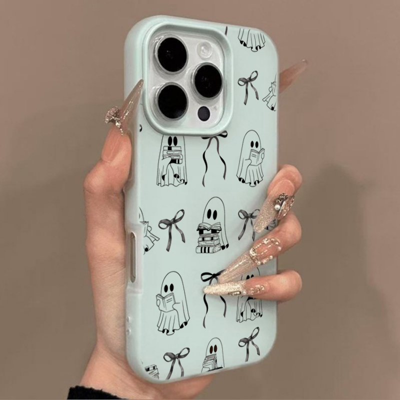 Casing Ponsel Motif Buku Hantu - Apple Iphone 15 ulasan dan harga