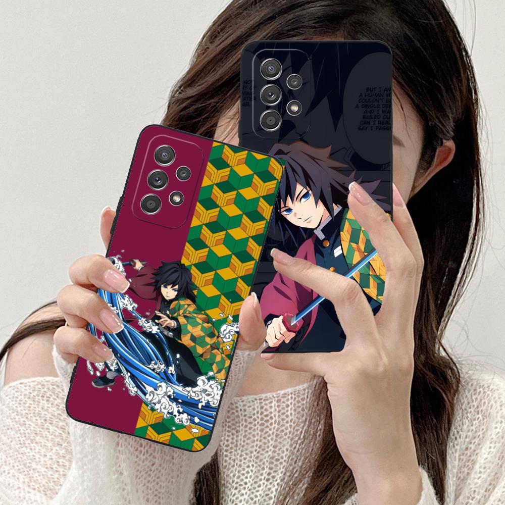 Casing Ponsel Demon Slayer Giy - Samsung Galaxy A55 ulasan dan harga