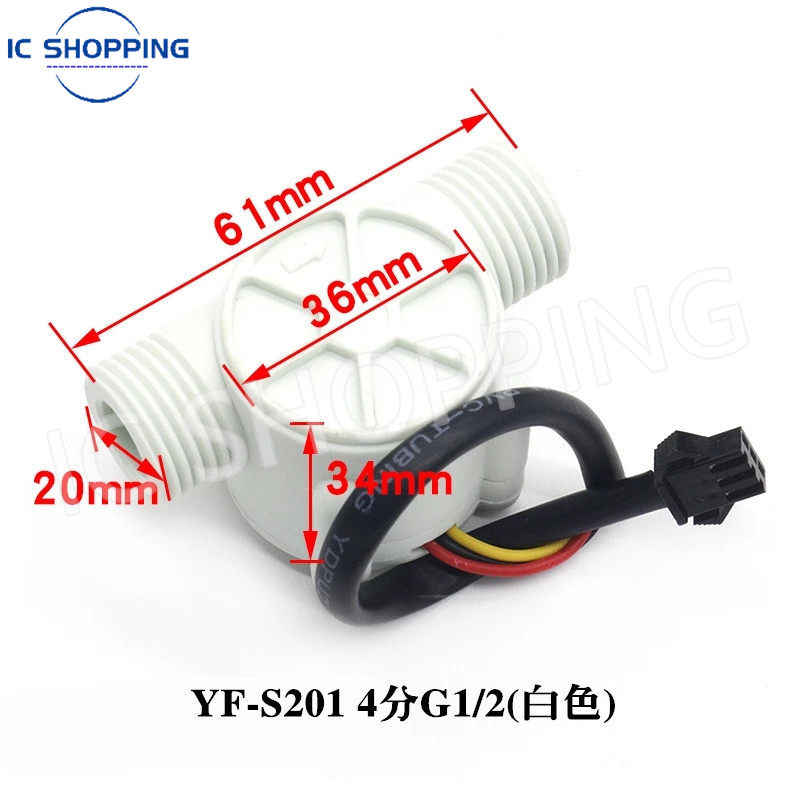 10 Buah YF-S201 G1/2 Sensor Al - Hydration Sensor Skin ulasan dan harga