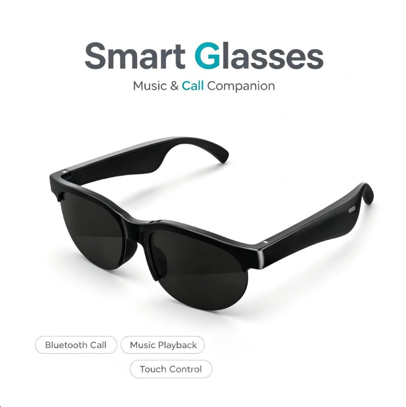 Kacamata Audio Pintar dengan P - Smart Glasses Lens ulasan dan harga