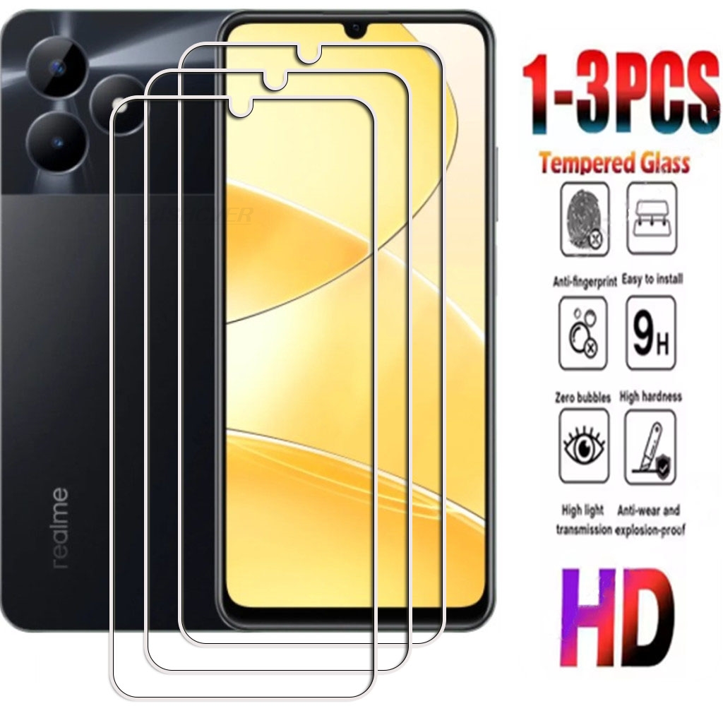 1-3 Buah Kaca Tempered 9H untu - Realme Note 50 ulasan dan harga